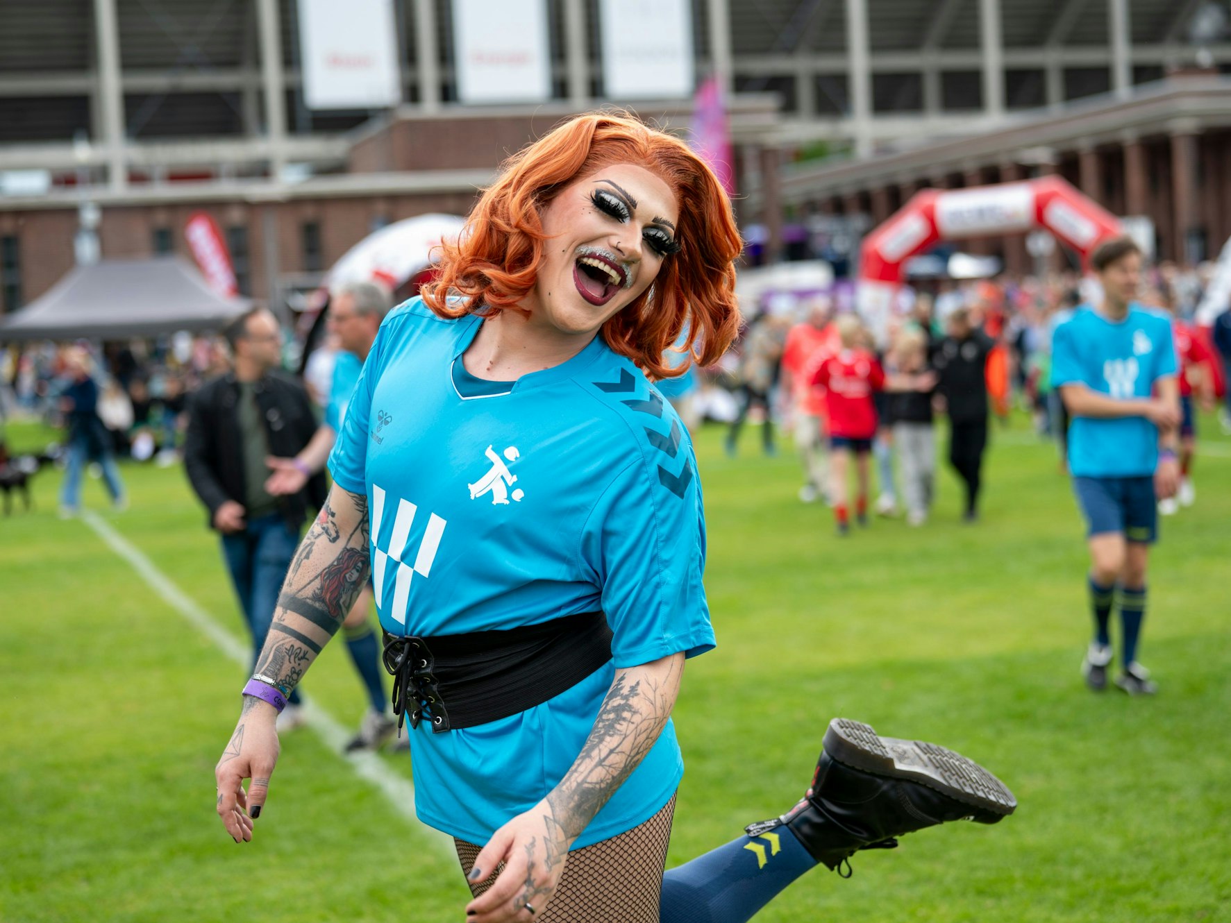 Marcella Rockefeller beim Come-Together-Cup.