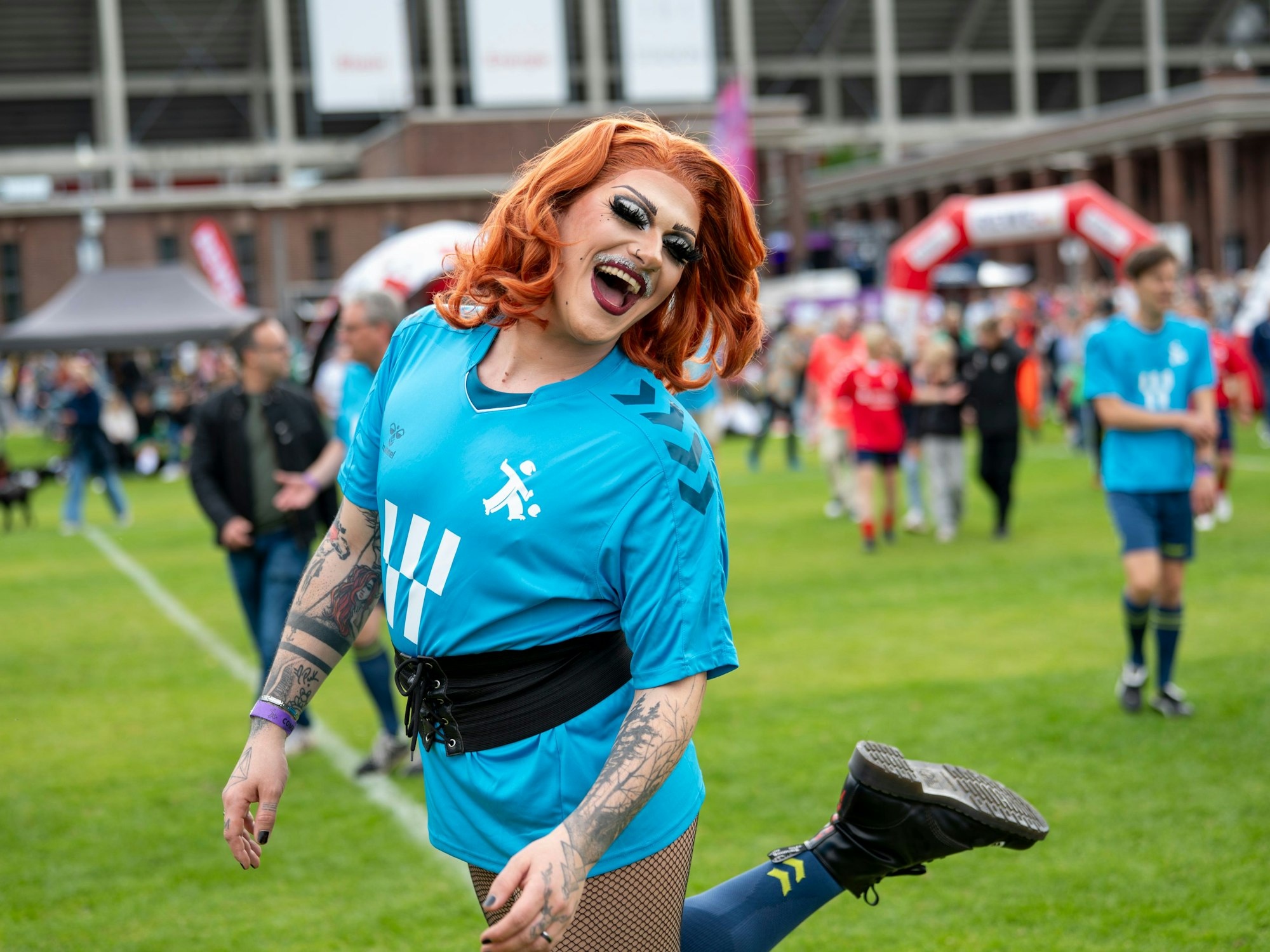 Marcella Rockefeller beim Come-Together-Cup.