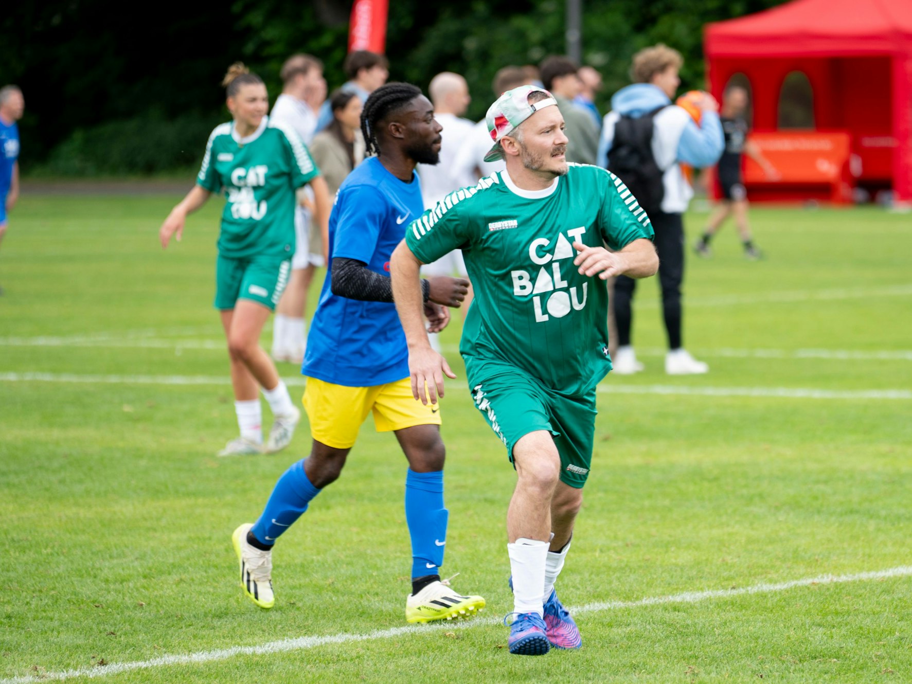 Hannes Feder von Cat Ballou beim Come-Together-Cup.