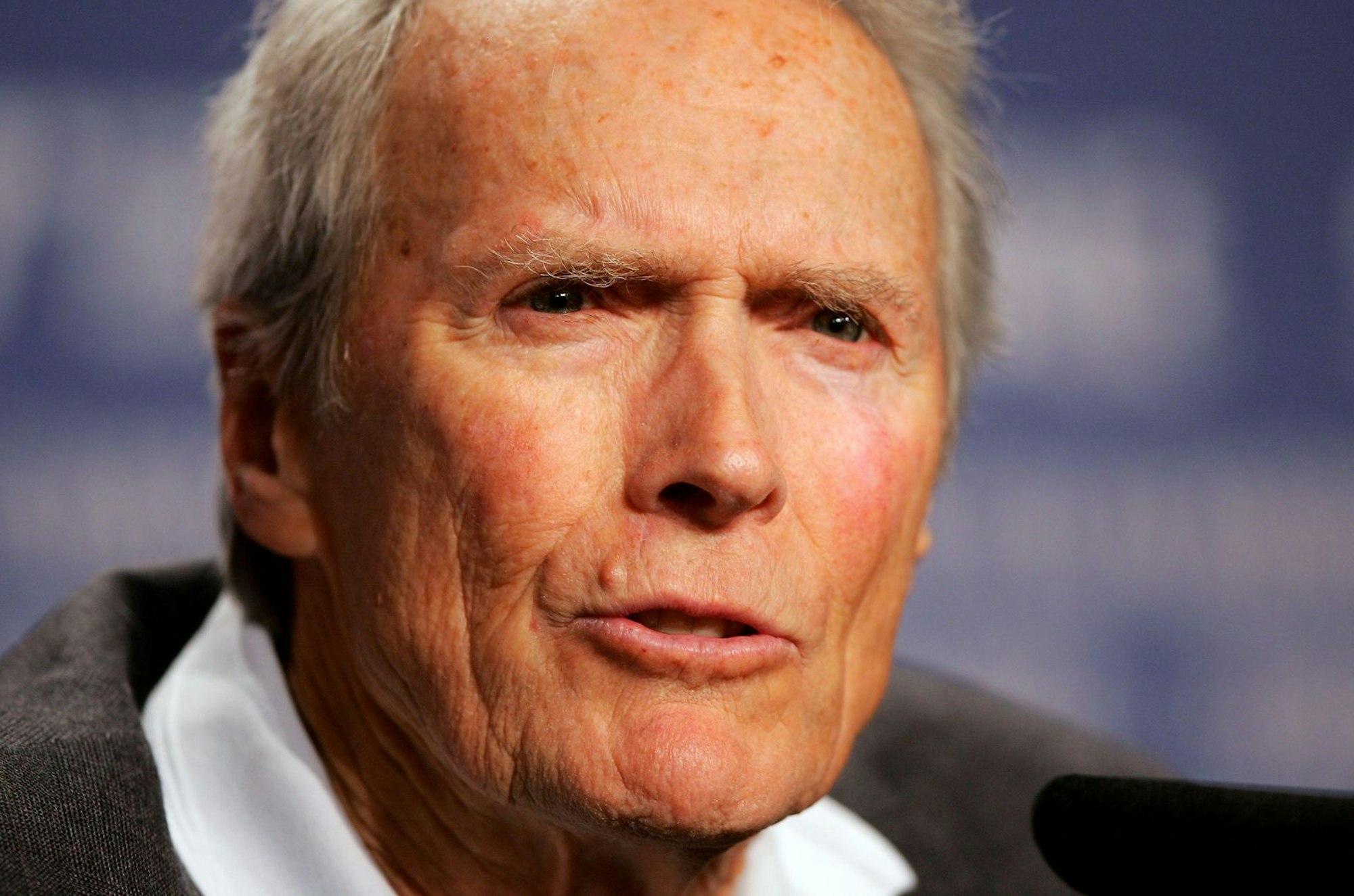 Im Februar 2007 stellte Clint Eastwood seinen Kriegsfilm „Letter From Iwo Jima“ auf der Berlinale vor. (Bild: Getty Images/Andreas Rentz)