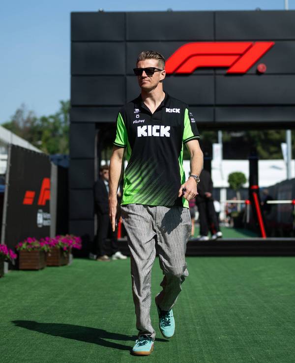Der aktuell einzige deutsche Formel-1-Fahrer Nico Hülkenberg am Samstag (31. Mai 2025) in Barcelona.