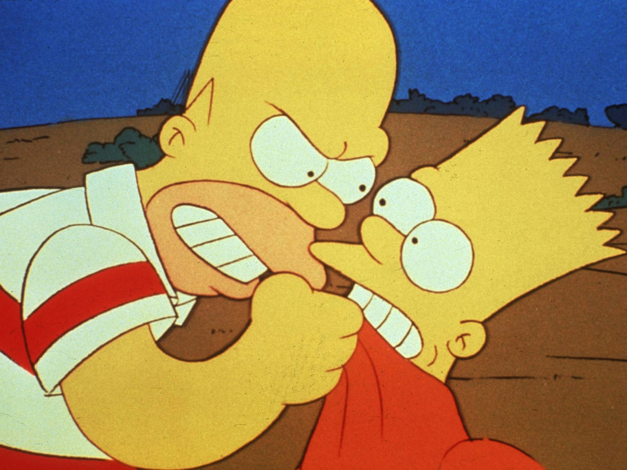 Eine Szene aus der beliebten TV-Serie „Die Simpsons“