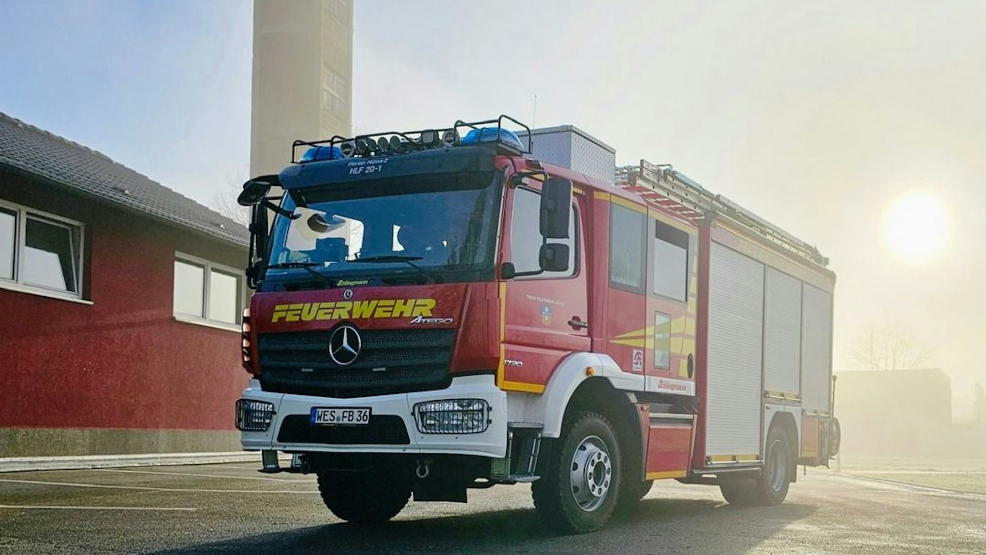 Symbolbild der Feuerwehr Hünxe bei einem Einsatz