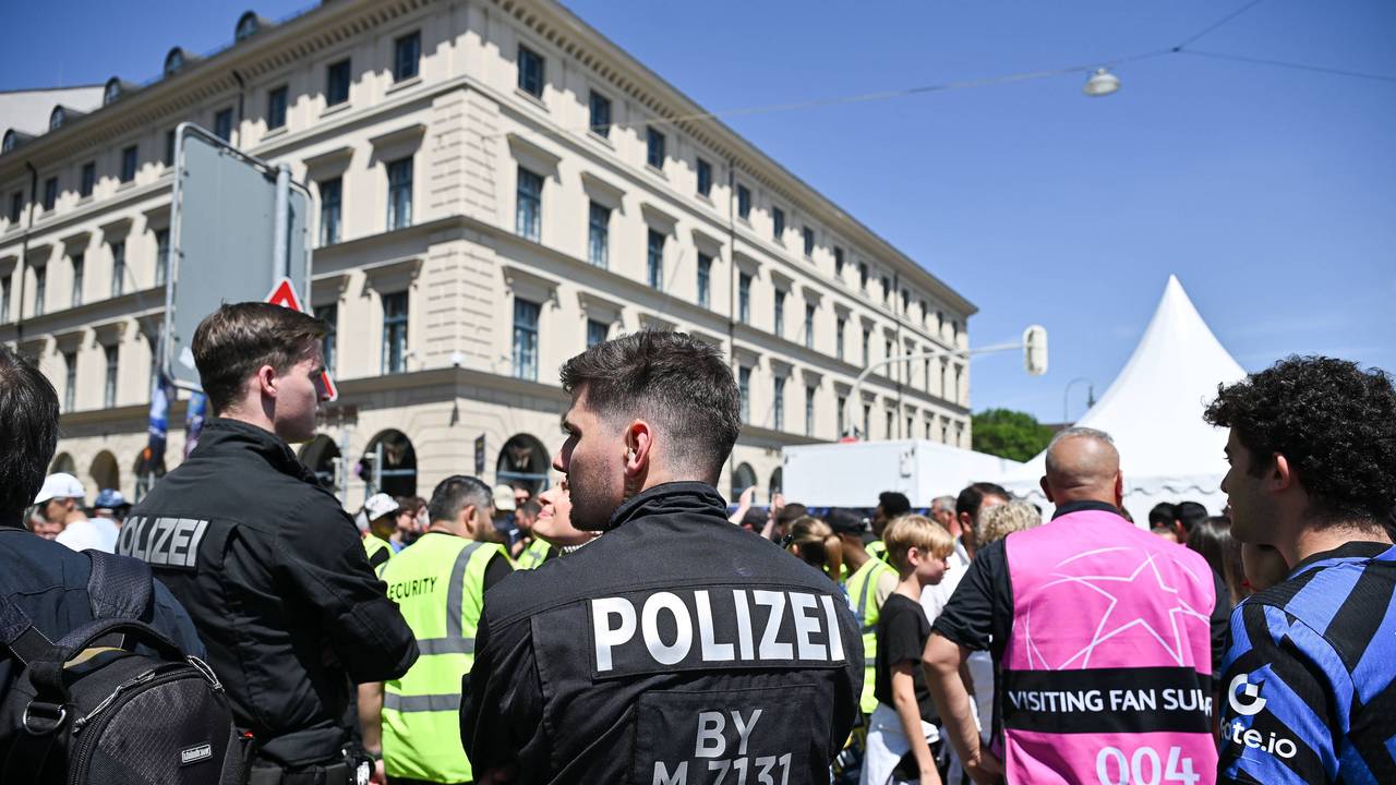 Die Polizei in München hatte am Samstag (31. Mai 2025) durch das Champions-League-Finale allerhand zu tun.