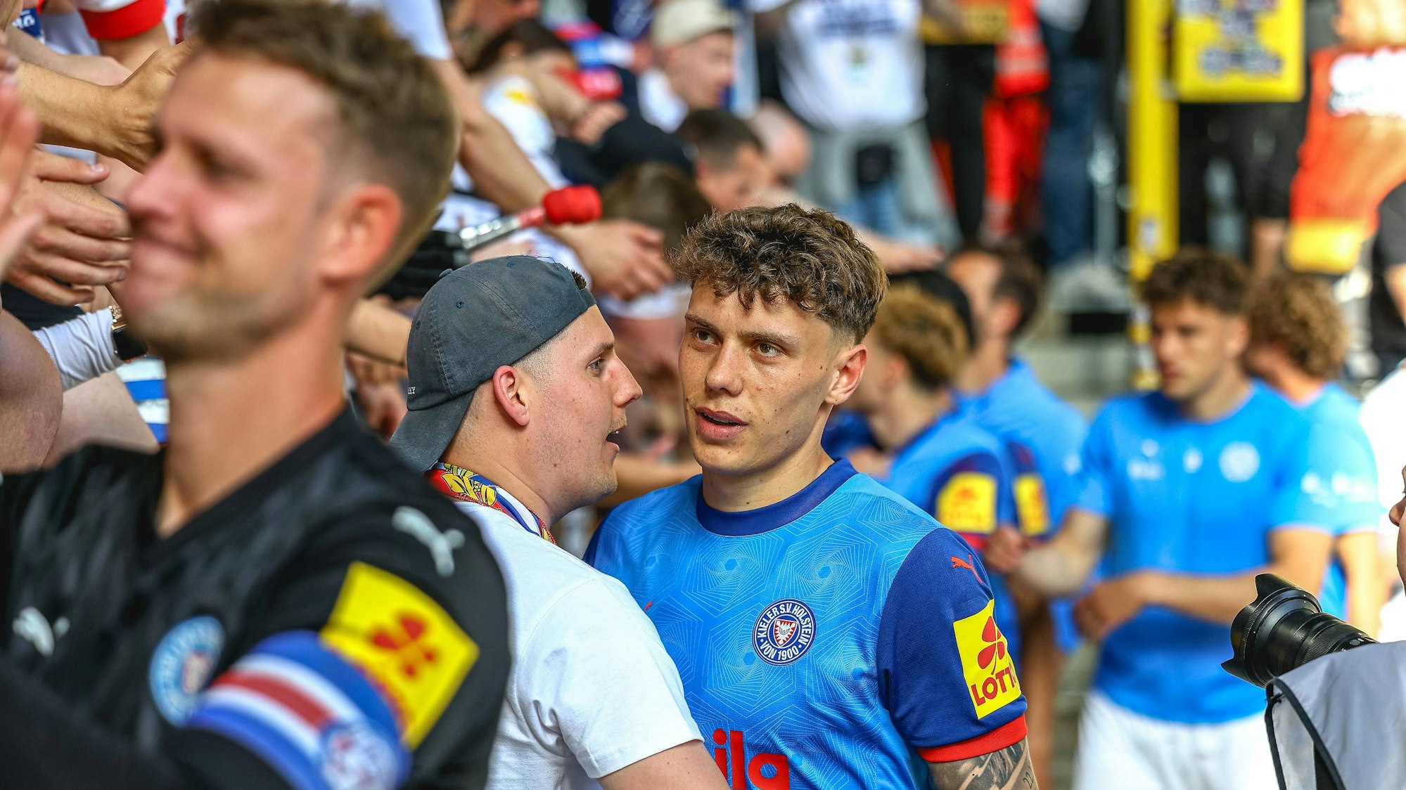 Nicolai Remberg bedankt sich bei den Fans.