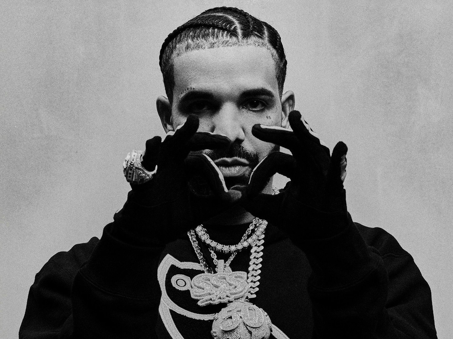 Promofoto des Rappers Drake.