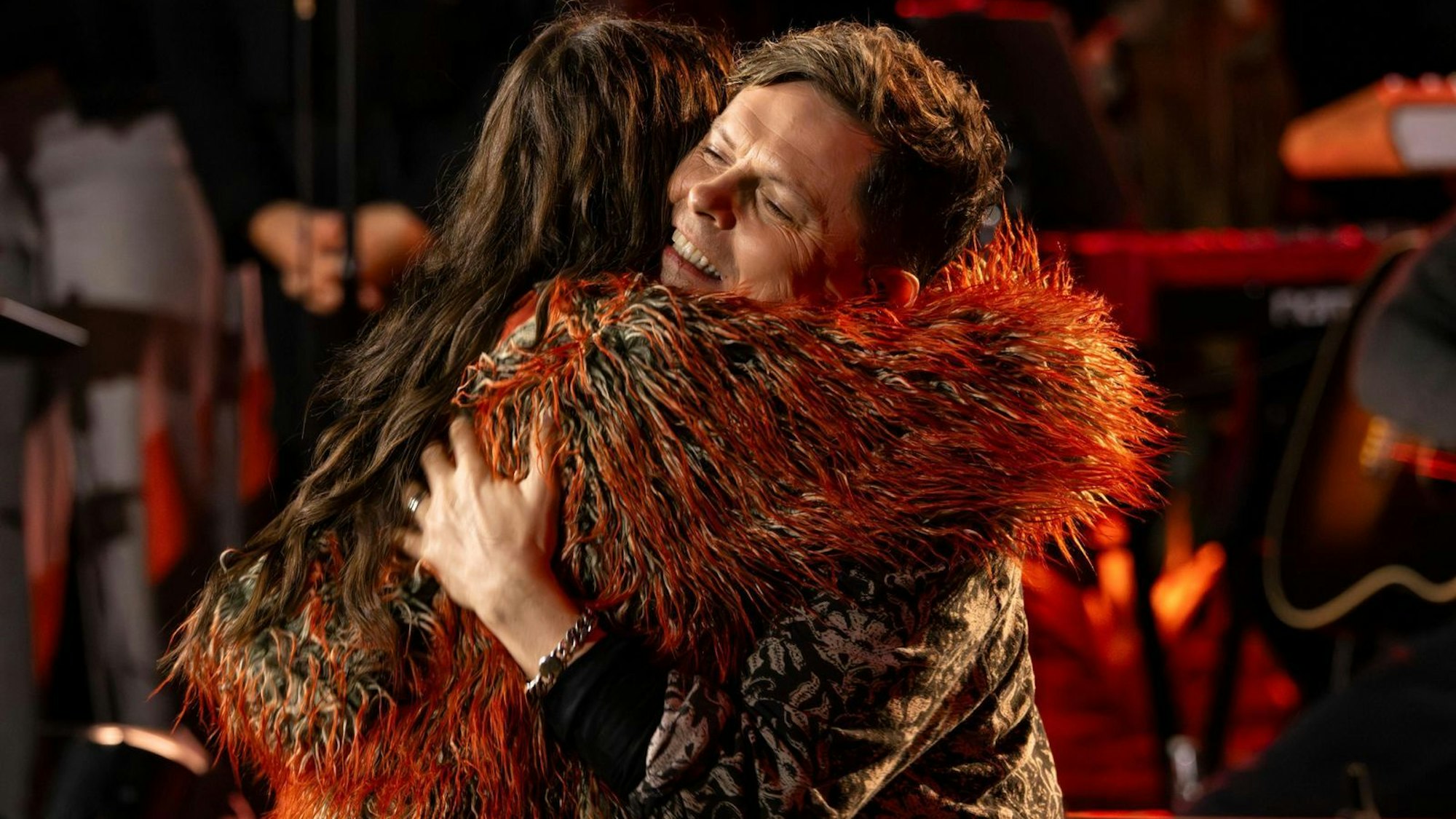 Einen sehr bewegenden Beitrag lieferte Michael Patrick Kelly mit „Borderline“. (Bild: RTL / Markus Hertrich)