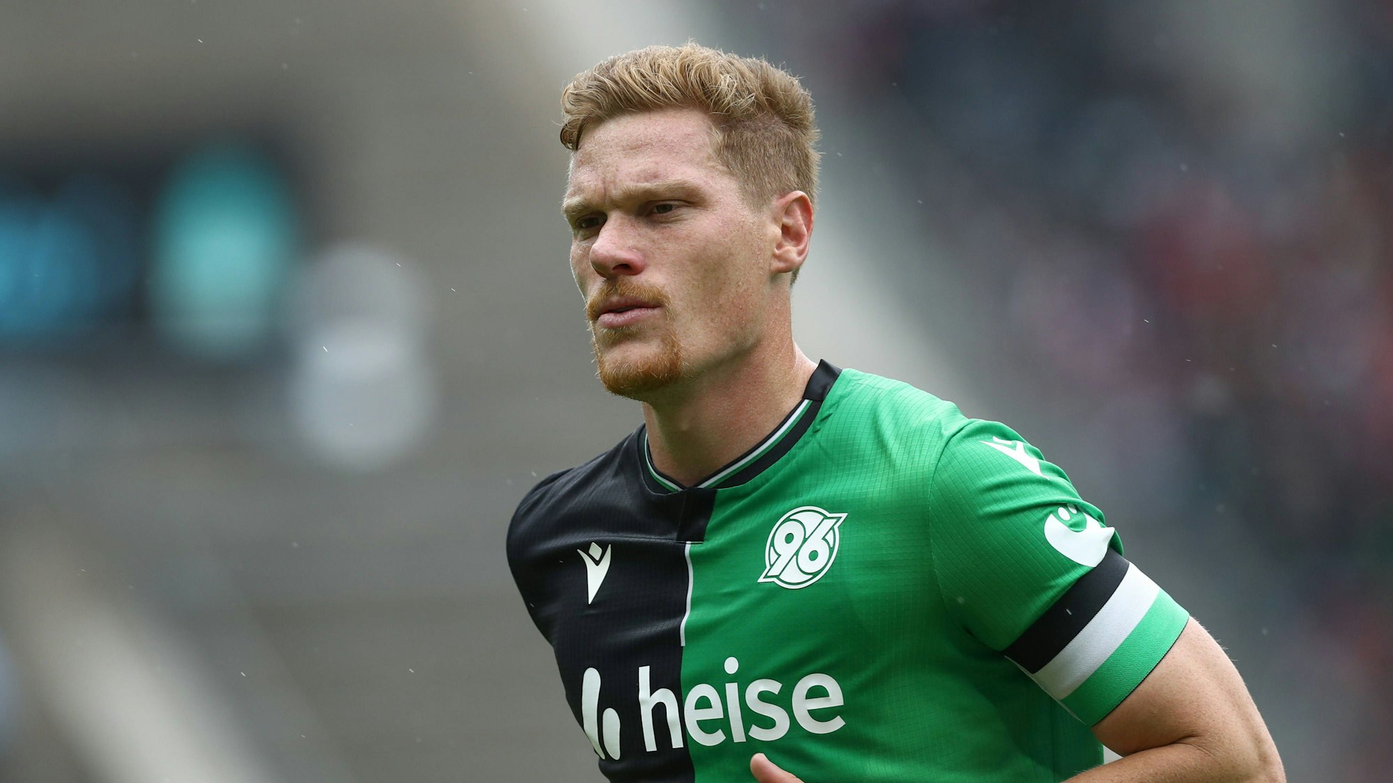 Marcel Halstenberg in seinem letzten Spiel für Hannover 96 in Berlin.