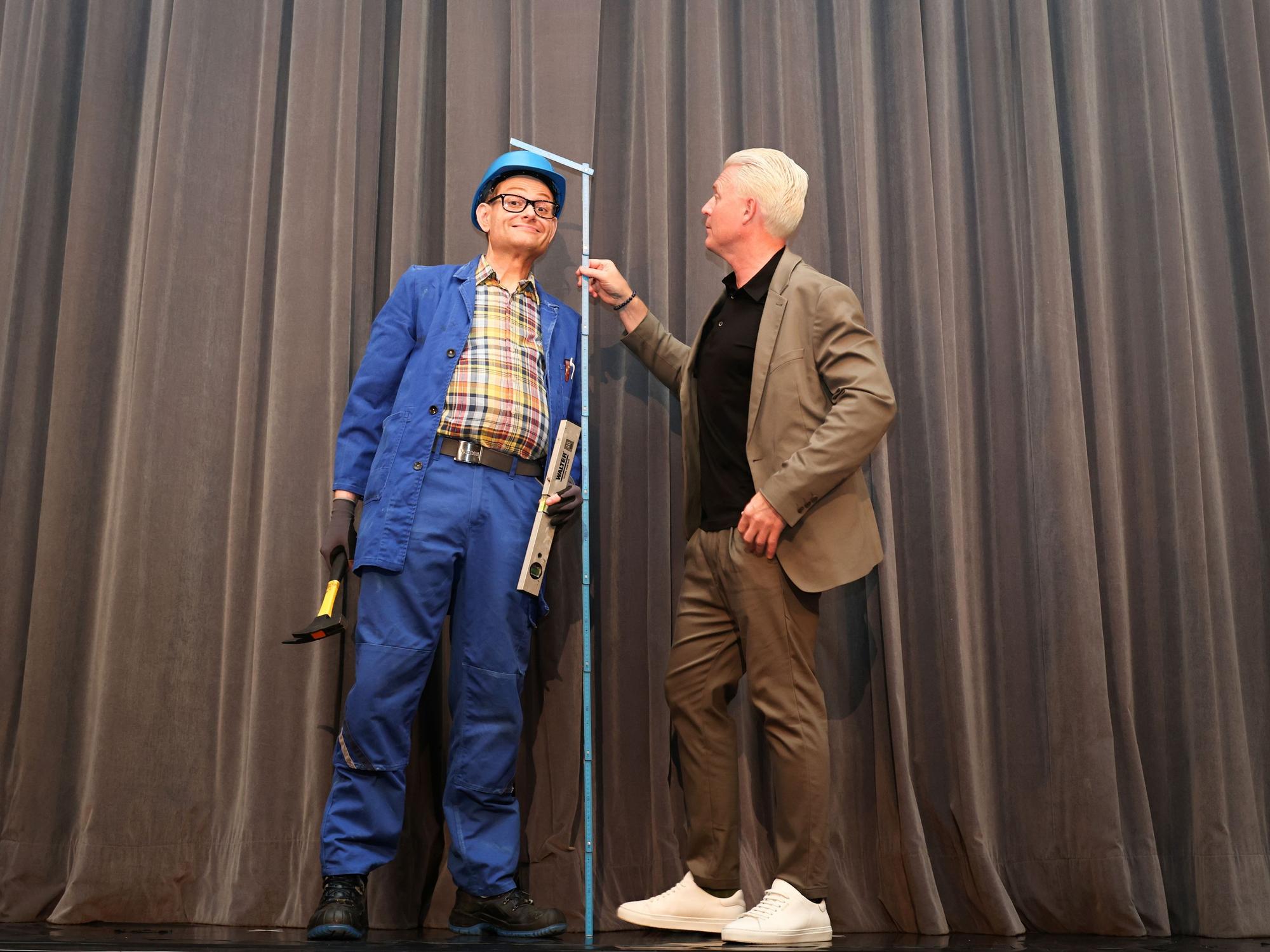Guido Cantz vermisst Handwerker Peters.
