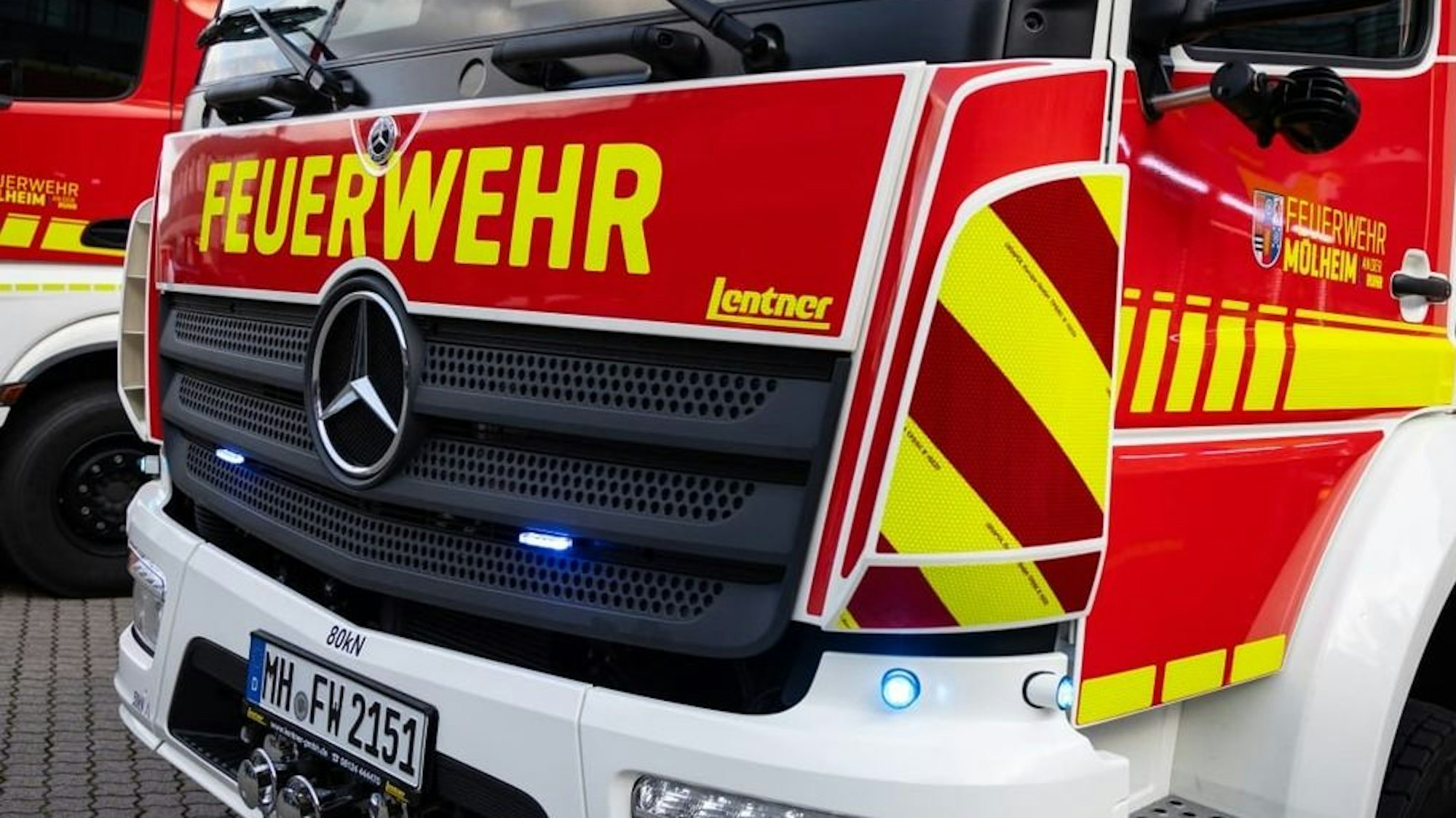 Unfall eines Kradfahrers auf der A40 in Mülheim an der Ruhr