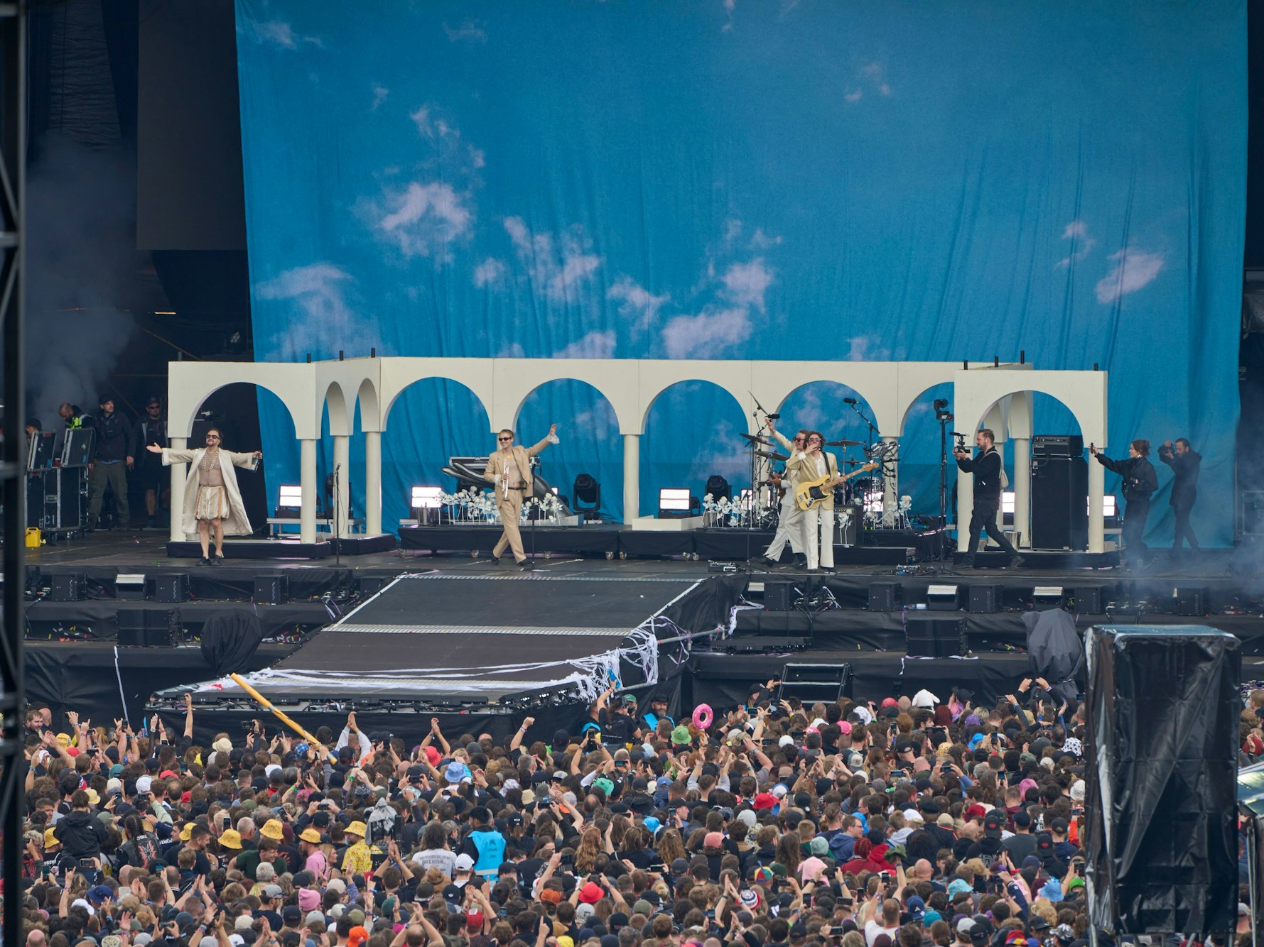 Die Band „Roy Bianco & Die Abbrunzati Boys“ tritt bei Rock am Ring 2025 auf.