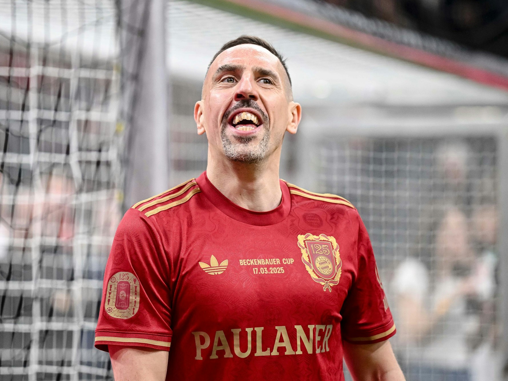 Münchens Franck Ribéry lächelt.