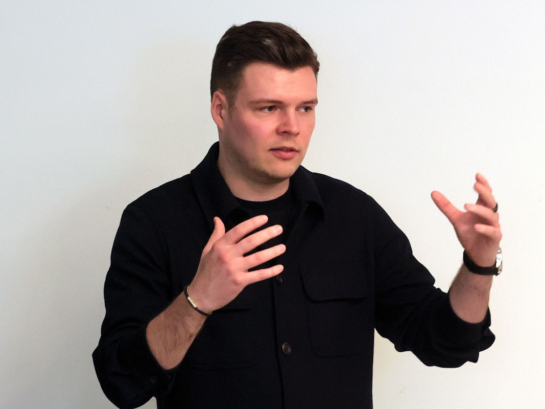 Lukas Berg stellt die neu positionierte FC-Akademie vor (1. FC Köln).