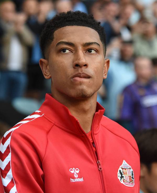Jobe Bellingham, hier am 9. Mai 2025 bei einem Spiel des AFC Sunderland.