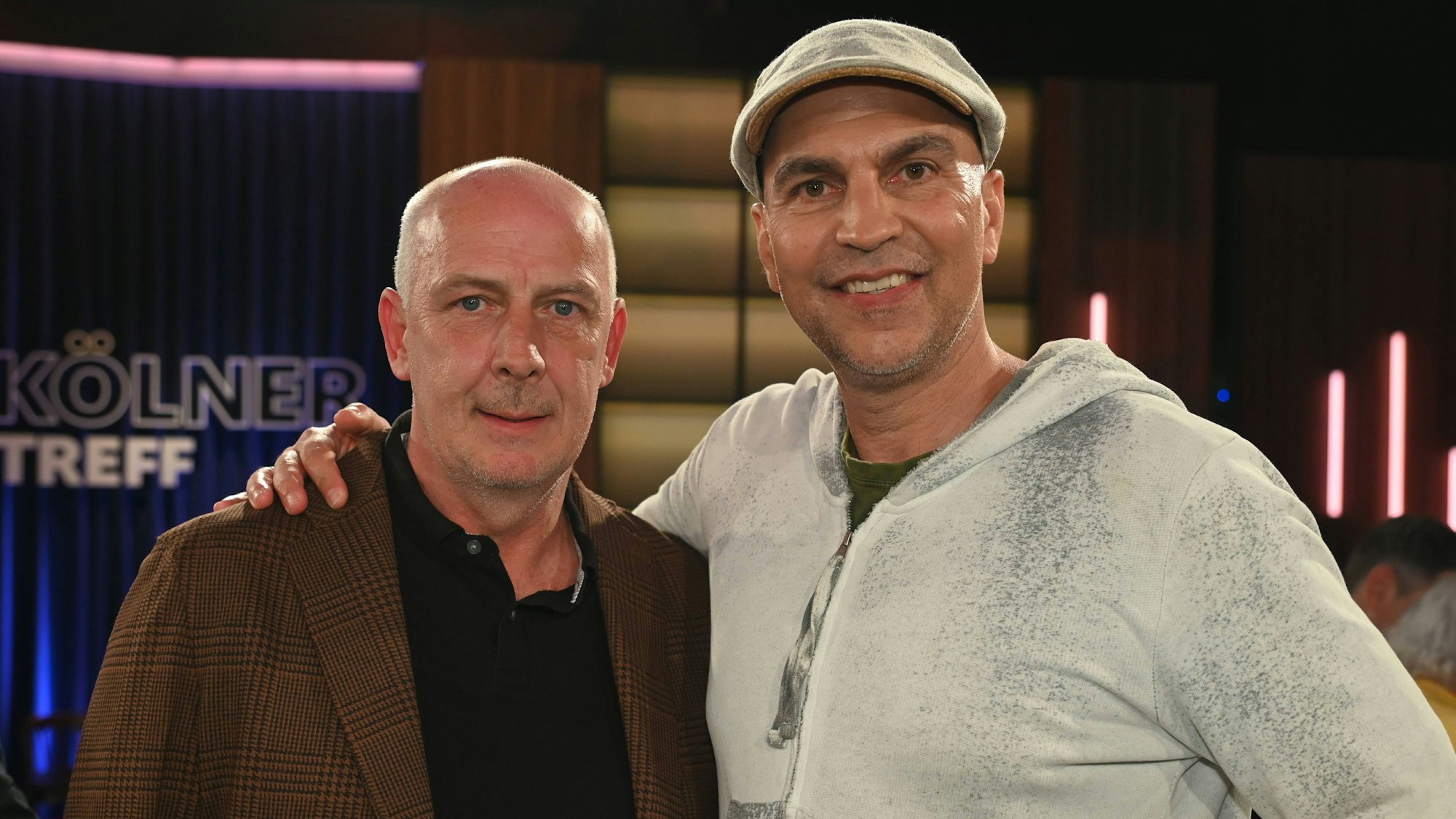 Mario Basler und Markus Babbel in Köln.