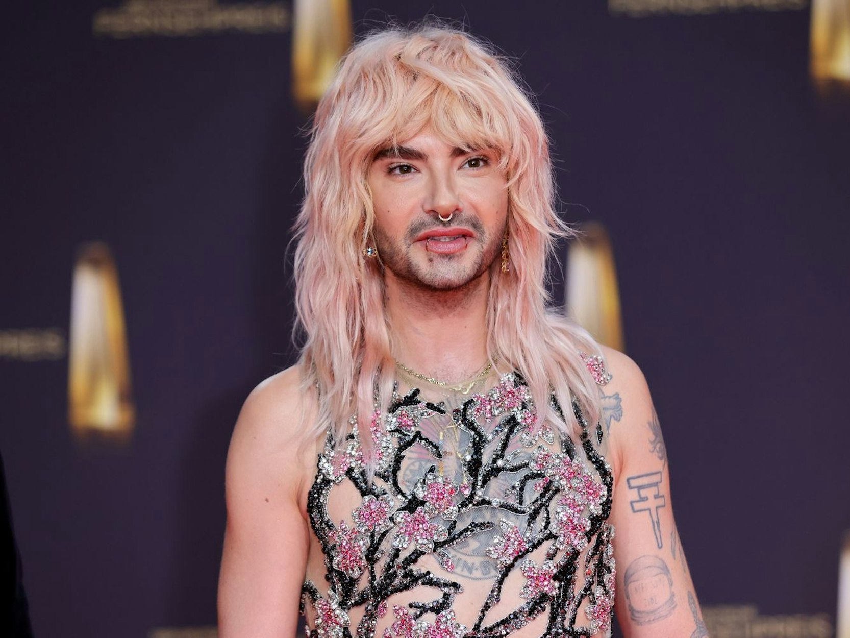 Tokio-Hotel-Sänger Bill Kaulitz geht unter die Radio-Moderatoren. (Bild: 2024 Getty Images/Joshua Sammer)