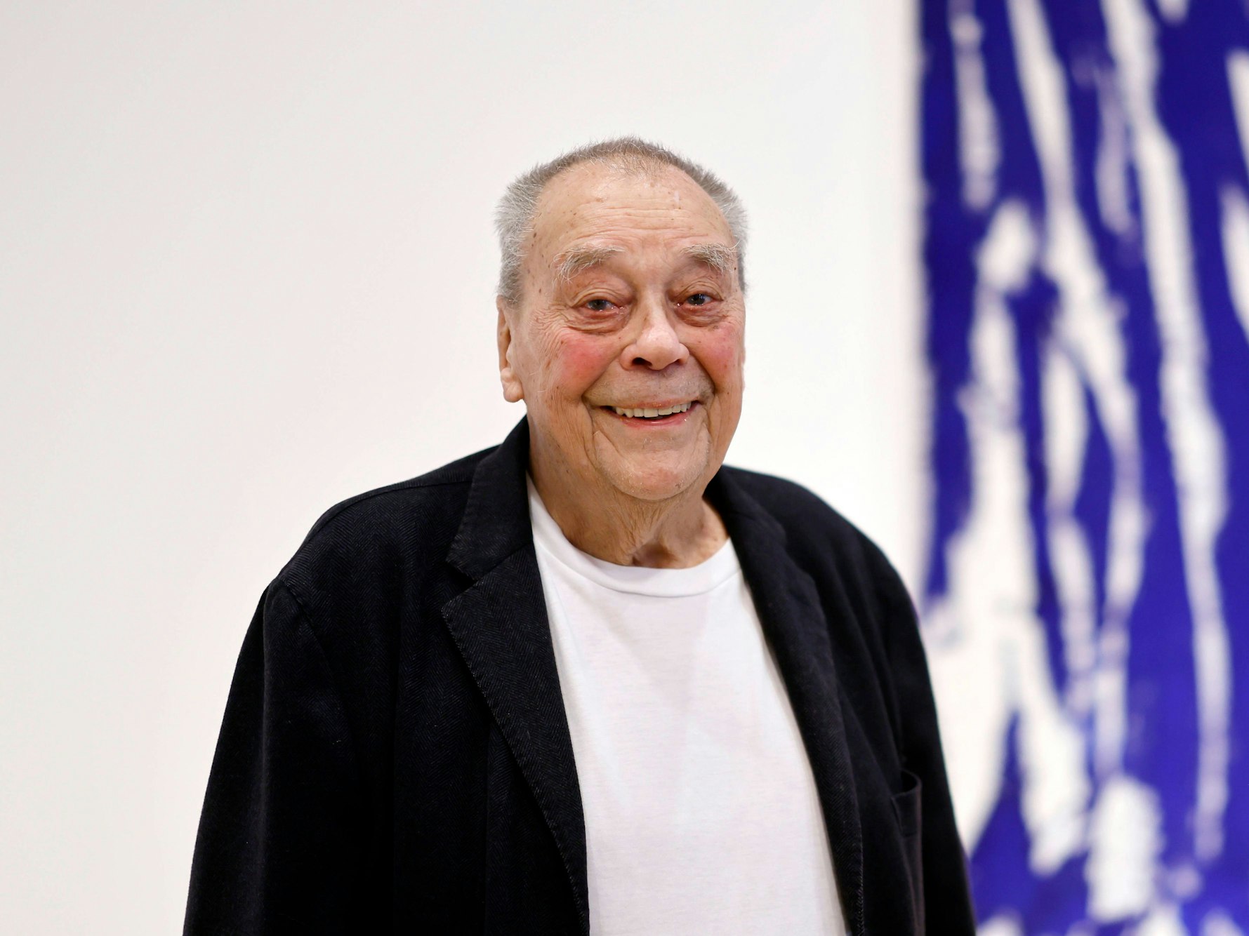 Künstler Günther Uecker gibt Einblicke in seine Arbeit.