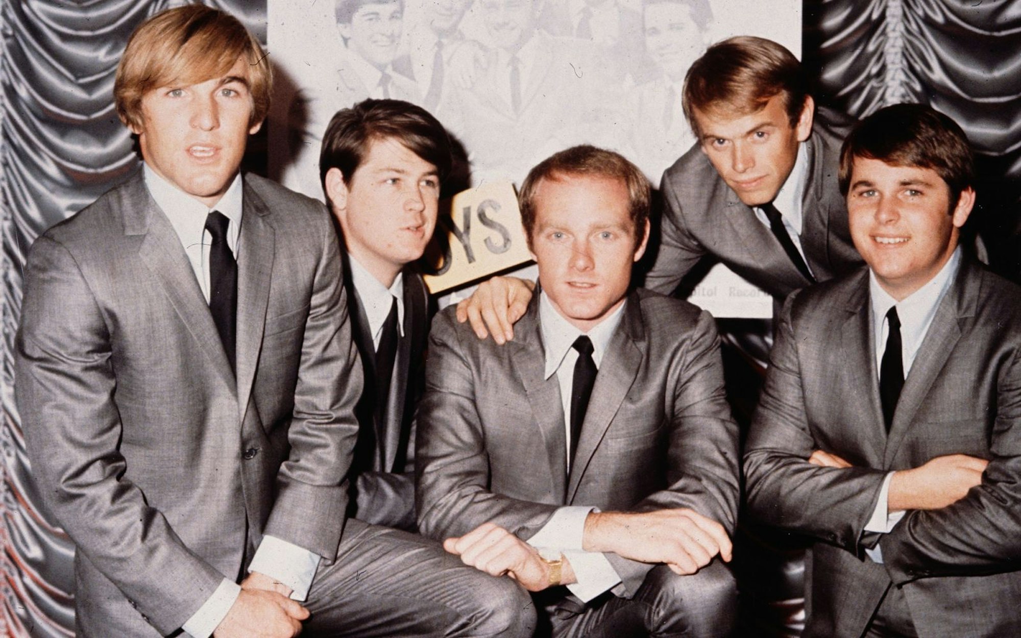 Drei Brüder, ein Cousin und ein Schulfreund: Die Beach Boys dürfen als die einflussreichste US-Popband aller Zeiten gelten. (Bild: Hulton Archive/Getty Images)