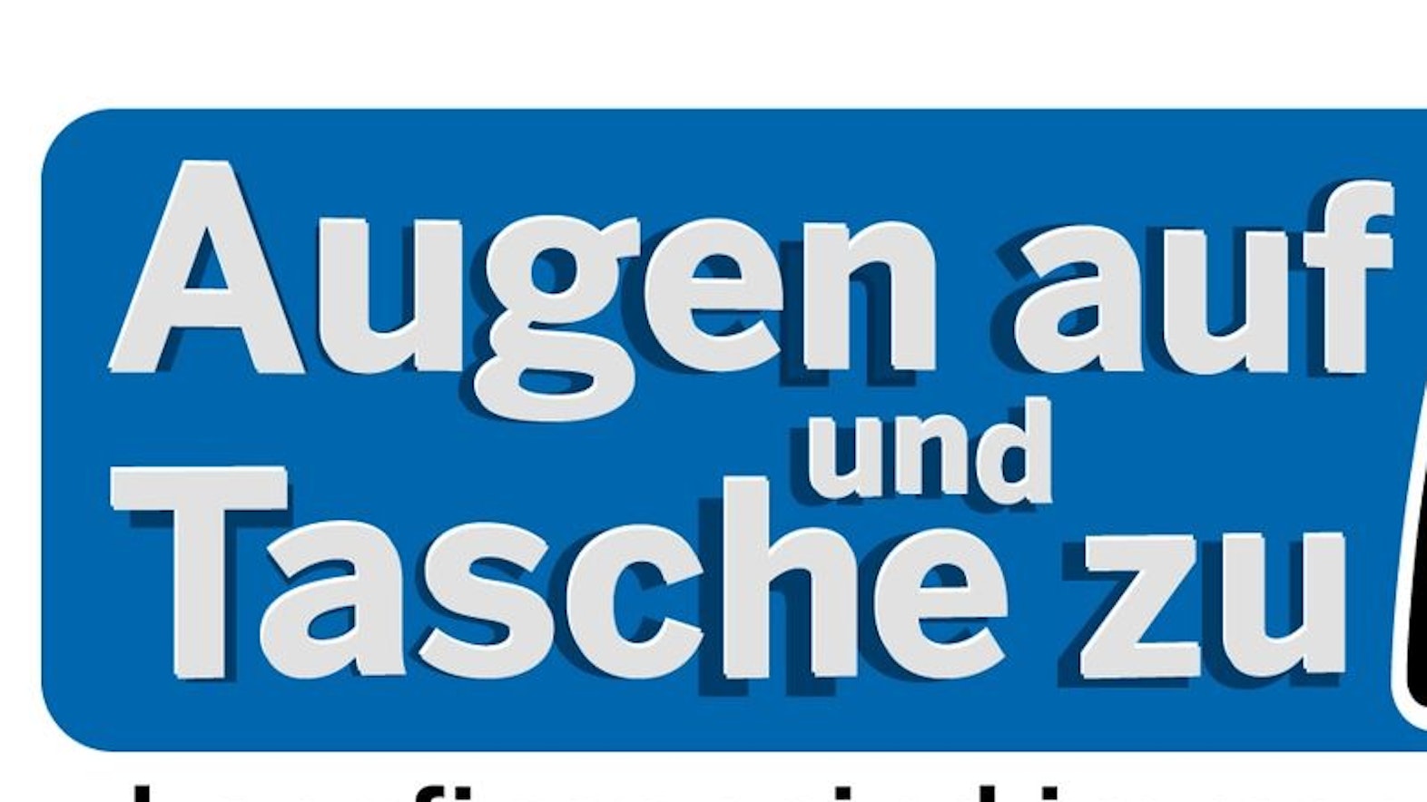 Symbolbild zum Schutz vor Taschendiebstahl. Eine Seniorin in Kaarst wurde Opfer von Taschendieben, die ihre Geldbörse entwendeten.