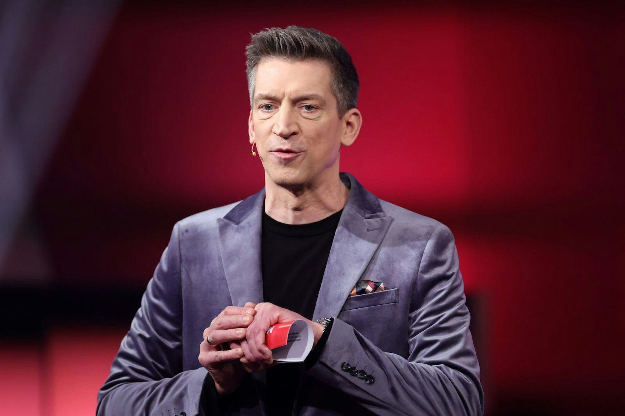 „Stern TV“-Moderator Steffen Hallaschka war im Podcast von Barbara Schöneberger zu Gast. (Bild: 2023 Getty Images/Andreas Rentz)