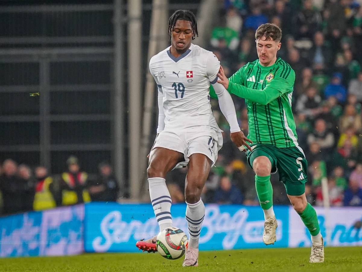 Joel Monteiro im Spiel gegen Nordirland.