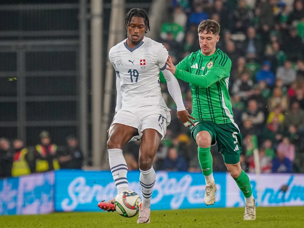 Joel Monteiro im Spiel gegen Nordirland.