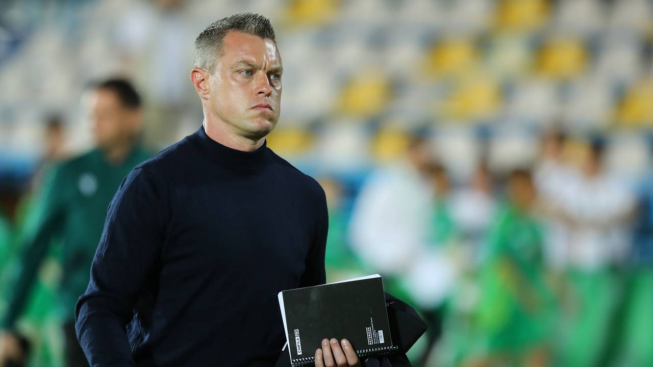 Deutschlands Trainer Hanno Balitsch nach dem Spiel.