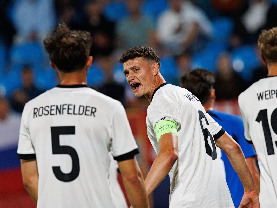 Eric Martel beim Auftaktspiel gegen Slowenien.