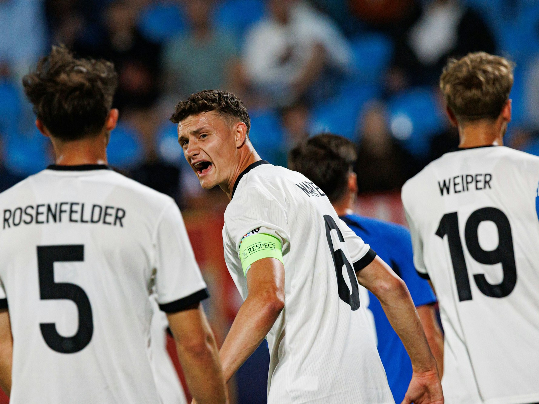 Eric Martel beim Auftaktspiel gegen Slowenien.