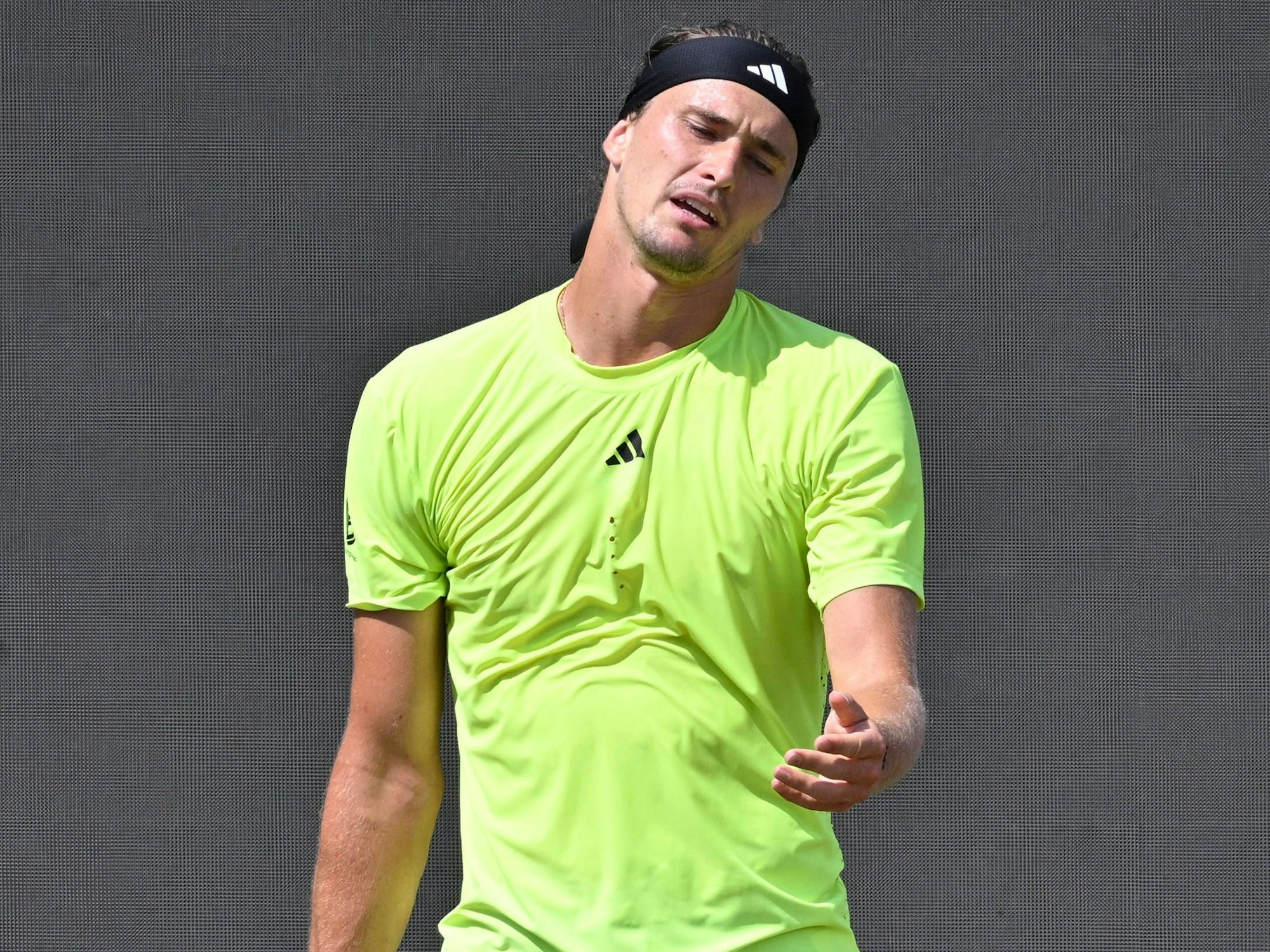 Alexander Zverev unzufrieden.