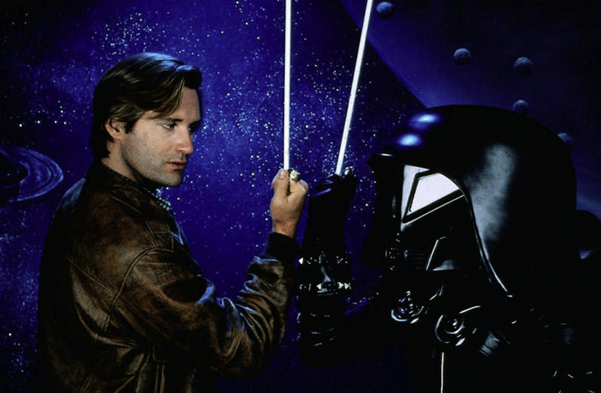 Wie „Deadline“ berichtet, wird Bill Pullman (links) auch im neuen „Spaceballs“-Film als Lone Starr zu sehen sein. (Bild: © MGM - Metro-Goldwyn-Mayer)