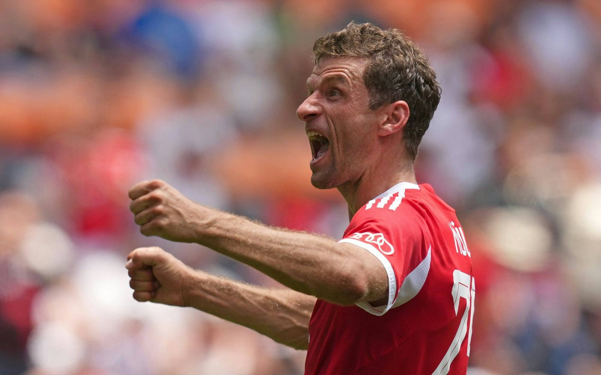 Thomas Müller und Bayern München feierten am Sonntag einen ungefährdeten Auftakterfolg bei der FIFA Klub-Weltmeisterschaft. (Bild: 2025 Getty Images/Dylan Buell)