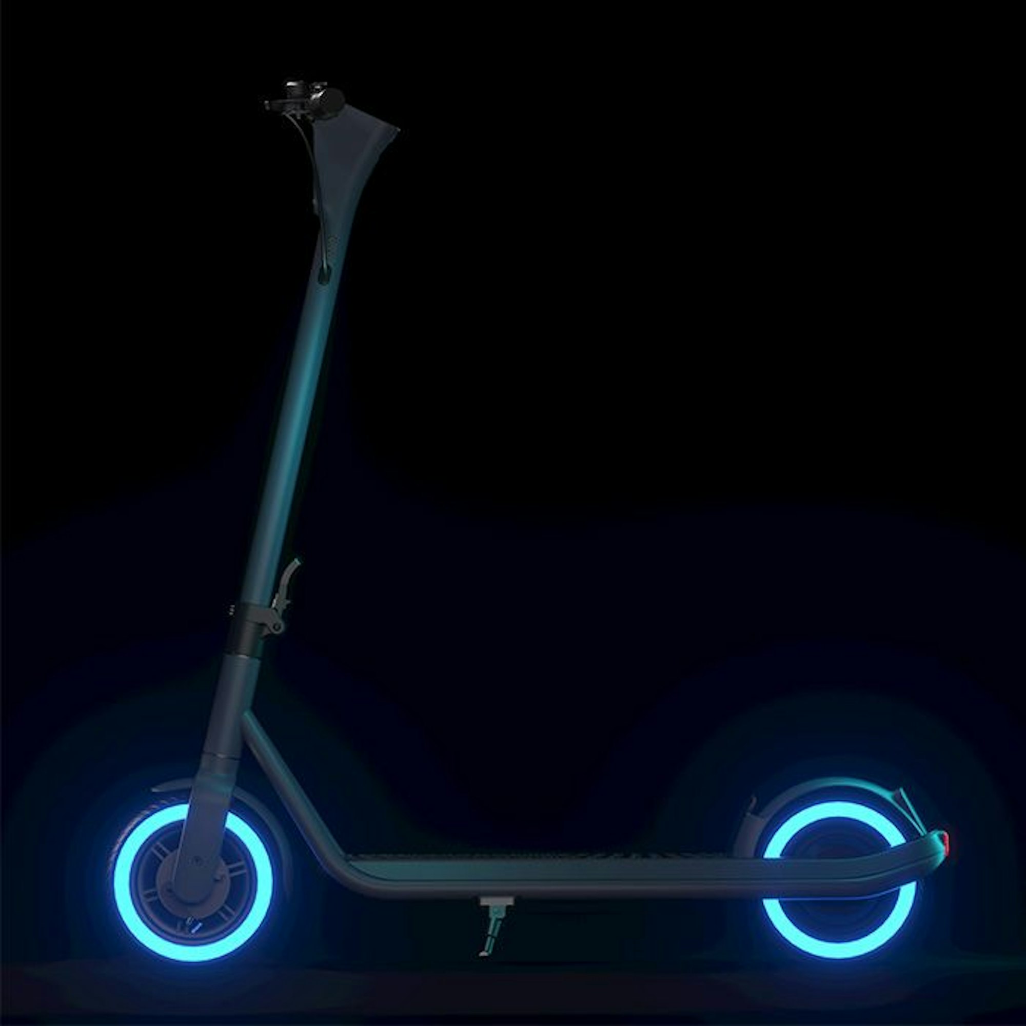 SoFlow E-Scooter mit reflektierenden TopGrip Reflect Tires.