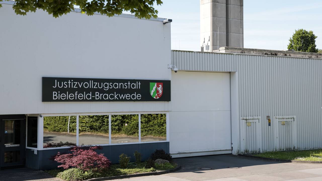Aufnahme der Justizvollzugsanstalt Bielefeld-Brackwede.