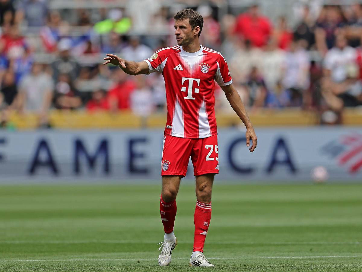 Thomas Müller beim Auftaktspiel der Klub-WM gegen Auckland City FC.