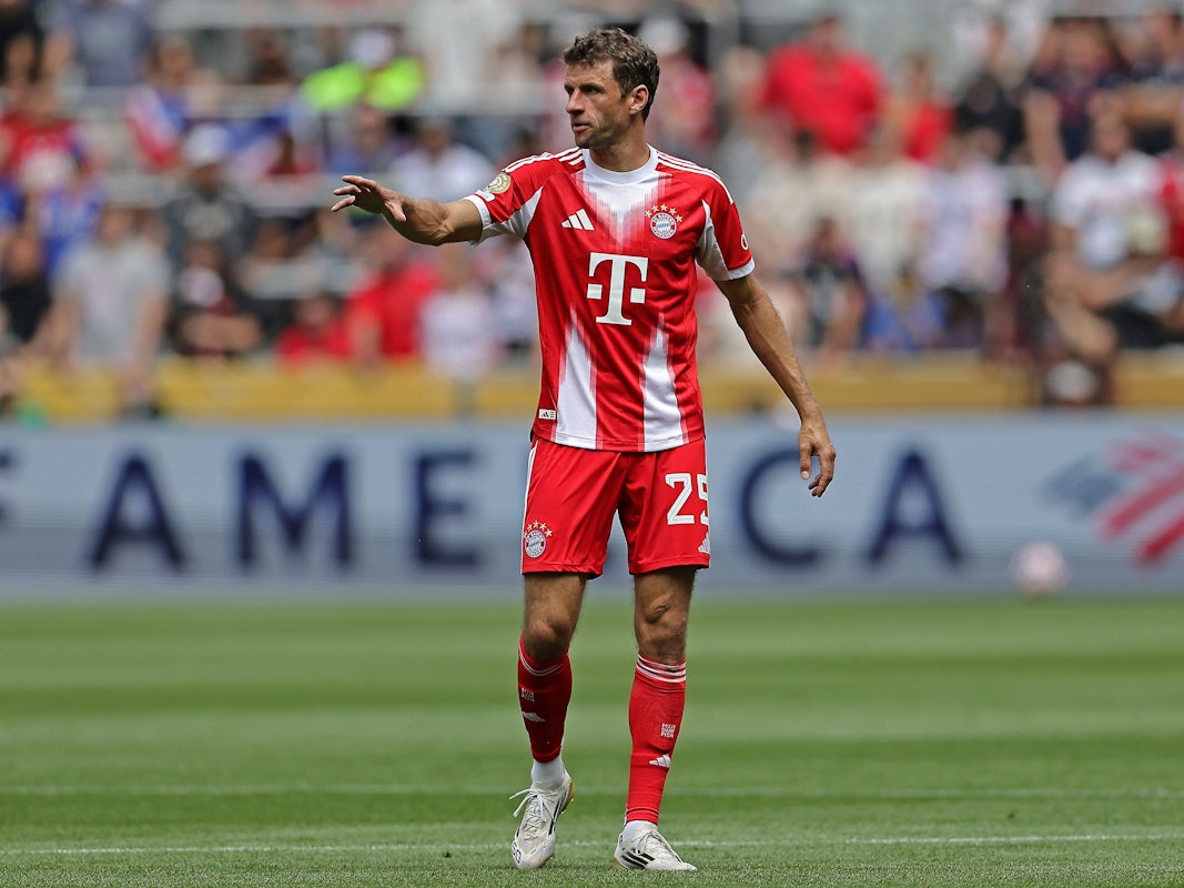 Thomas Müller beim Auftaktspiel der Klub-WM gegen Auckland City FC.