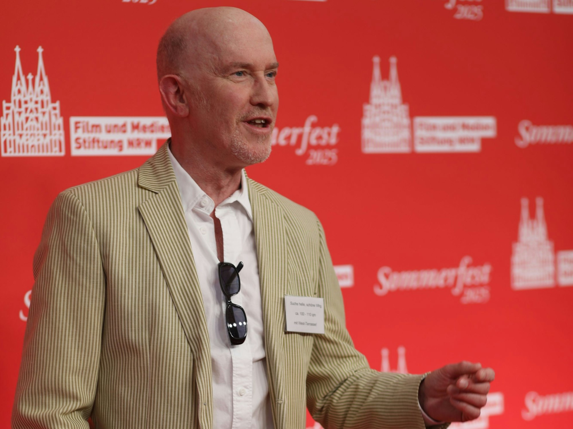 Sommerfest der Film- und Medienstiftung NRW mit Peter Nottmeier.