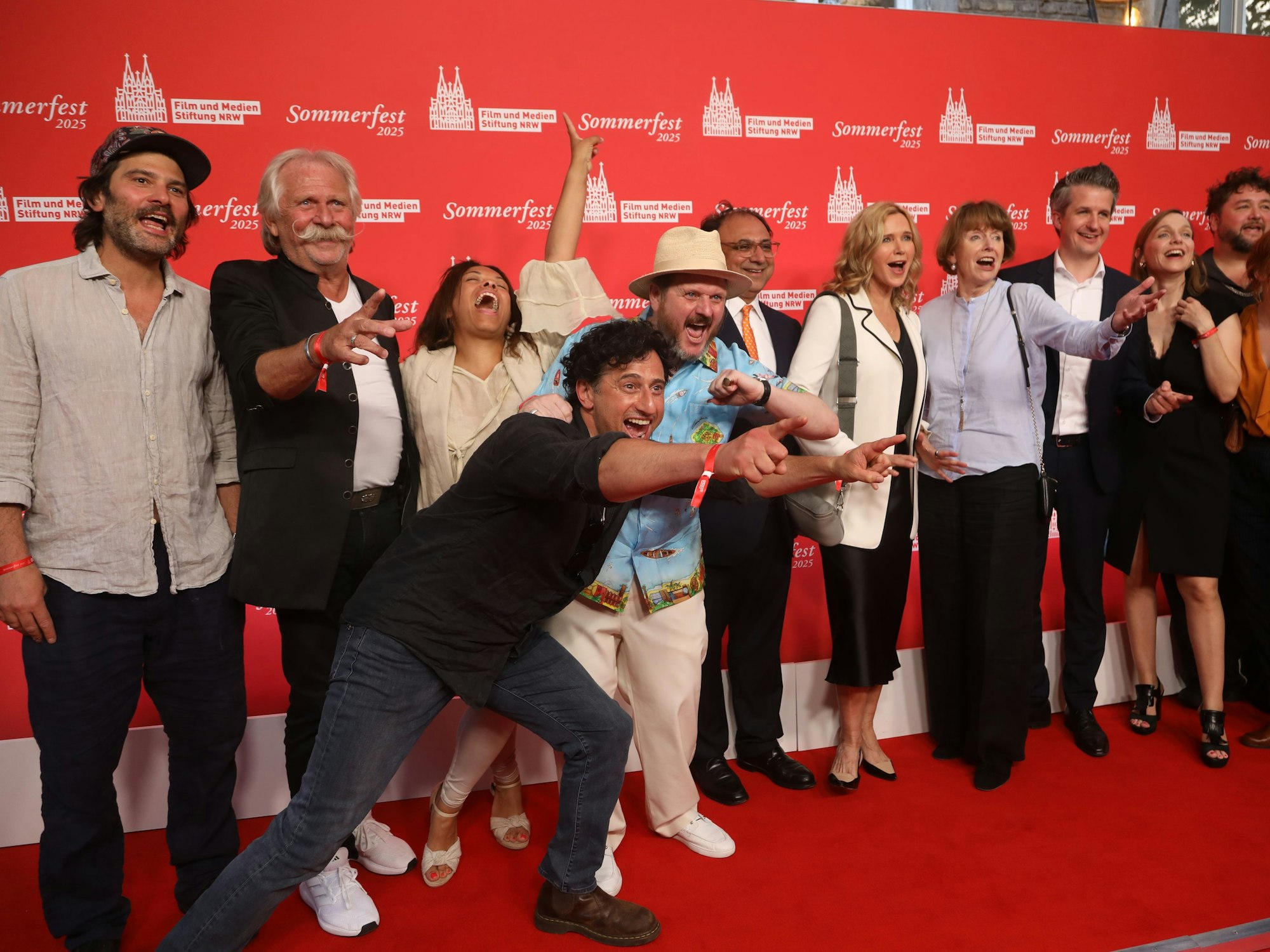 Sommerfest der Film- und Medienstiftung NRW in der Wolkenburg.