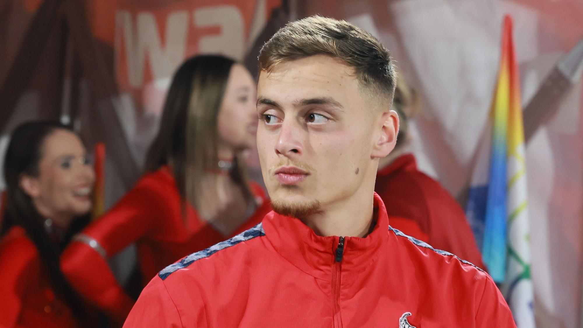 Marvin Obuz bei einem Spiel des 1. FC Köln.