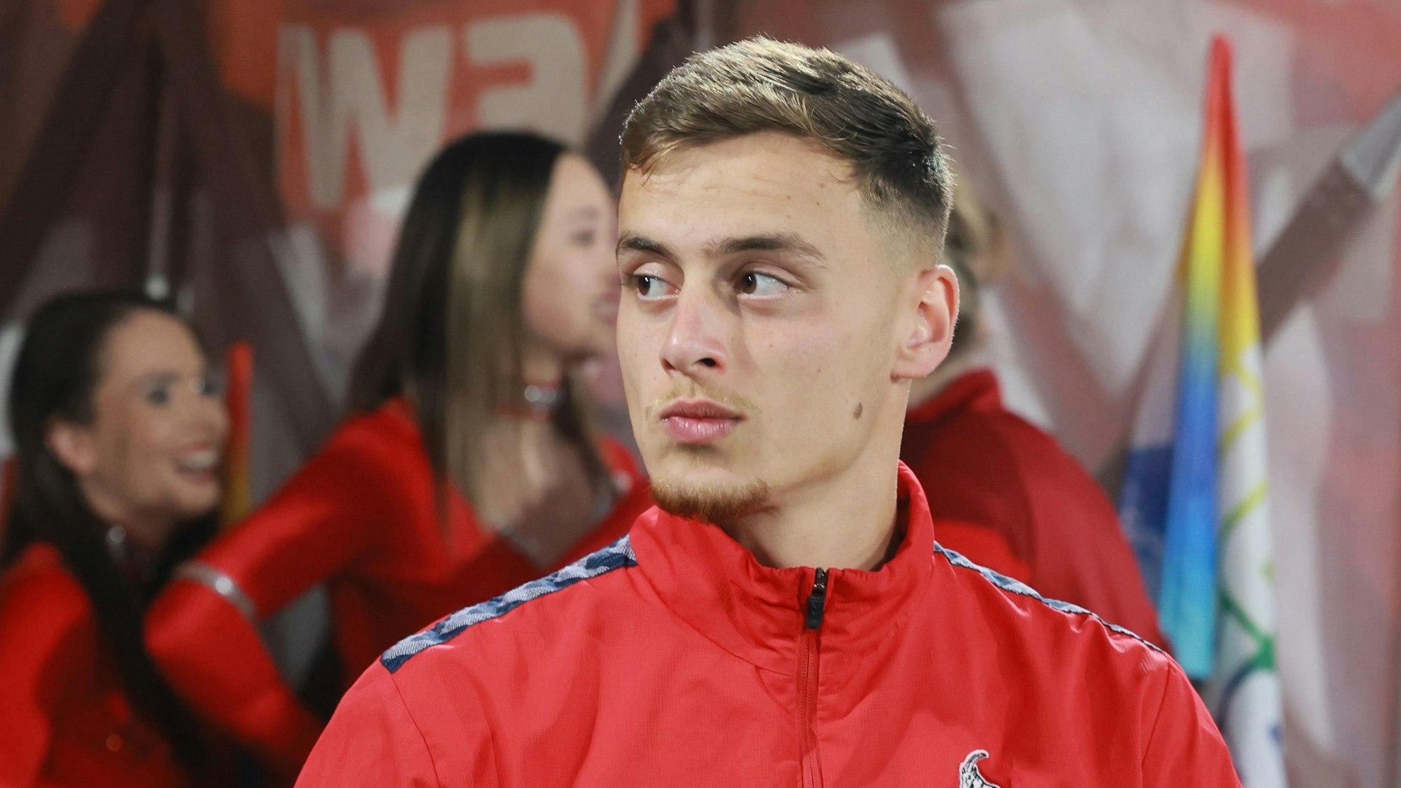 Marvin Obuz bei einem Spiel des 1. FC Köln.