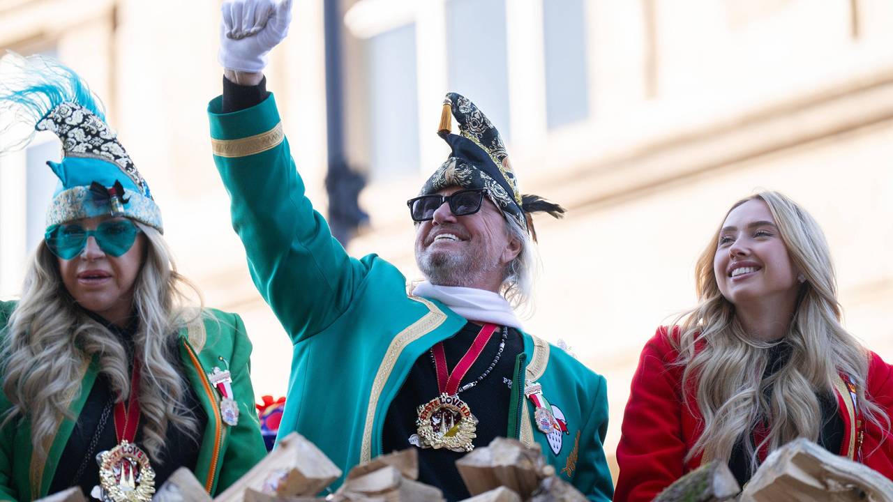 Die Geissens feiern im Kölner Karneval.