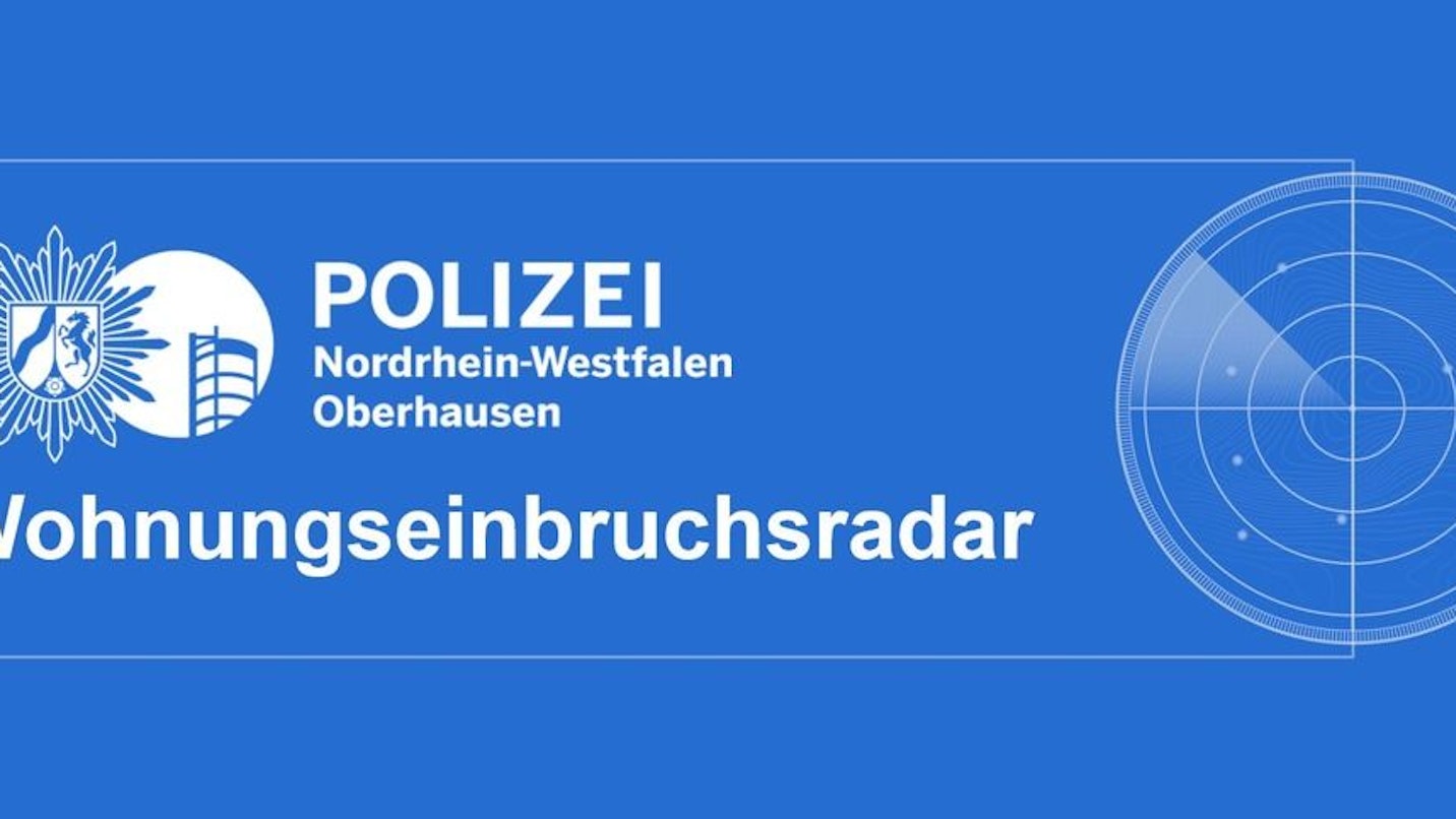 Übersicht der Wohnungseinbrüche in Oberhausen vom 09.06. bis 15.06.