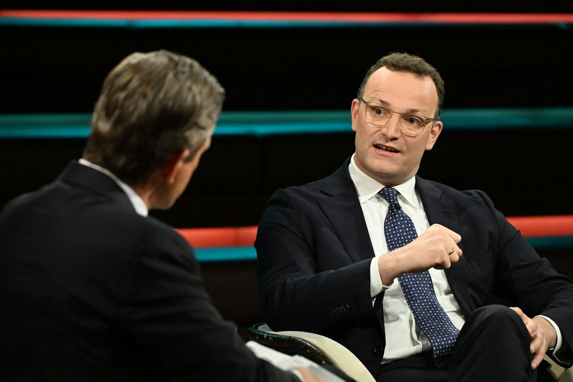 „Aus heutiger Sicht hätte ich dieses ganze Verfahren nicht gemacht“, sagte Jens Spahn. (Bild: ZDF/Cornelia Lehmann)