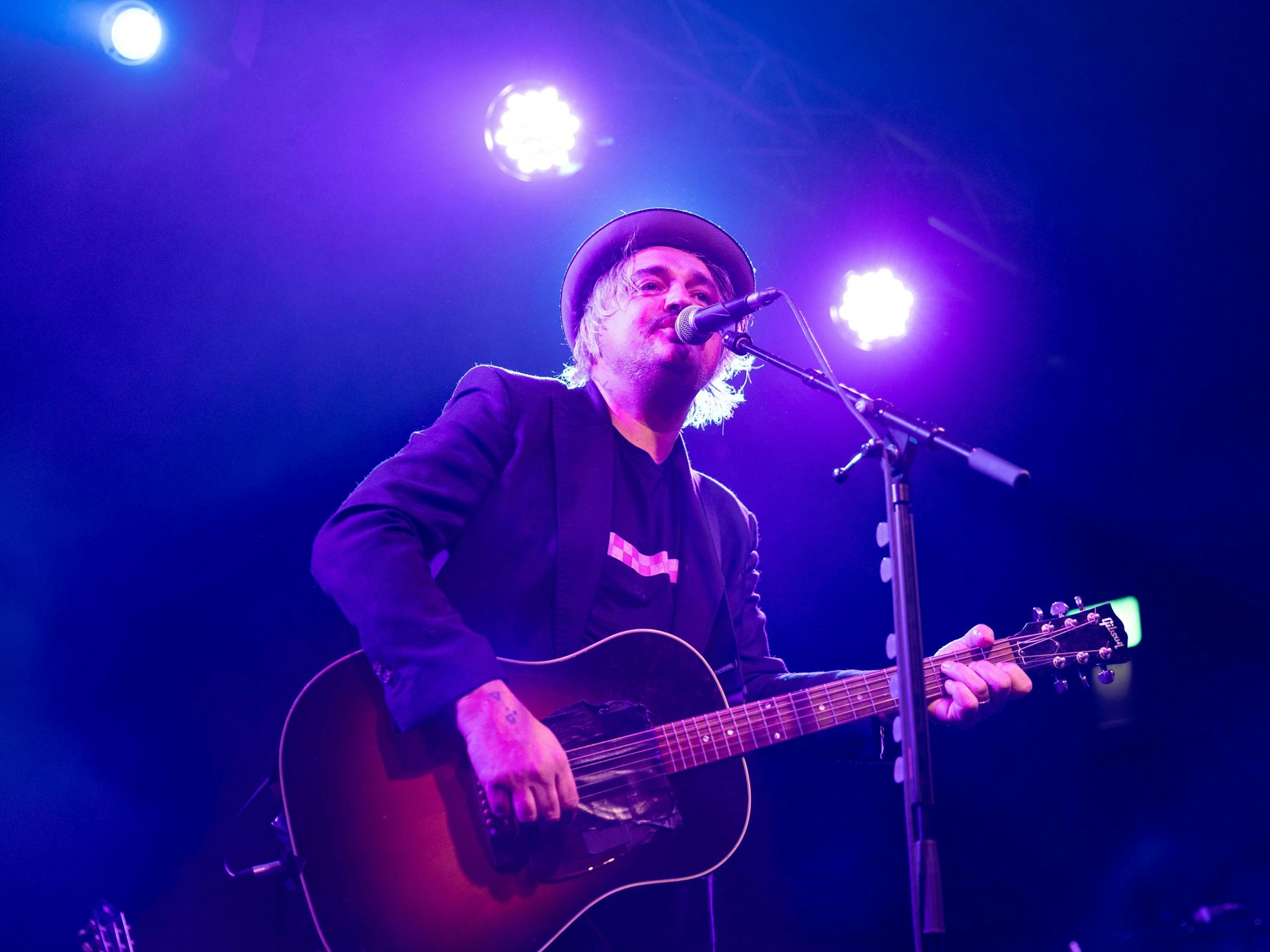 Peter Doherty bei einem Konzert im März 2025.