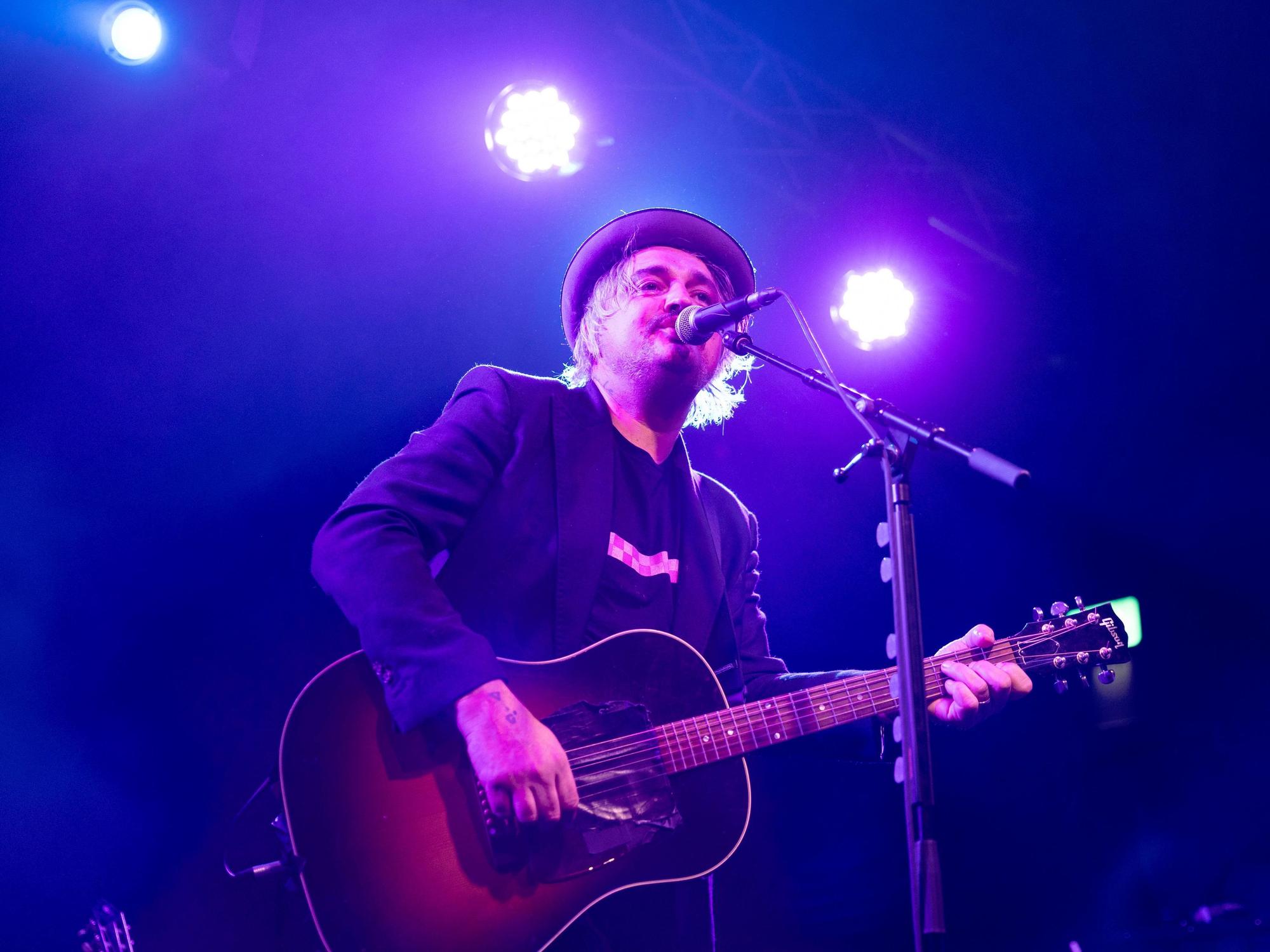 Peter Doherty bei einem Konzert im März 2025.