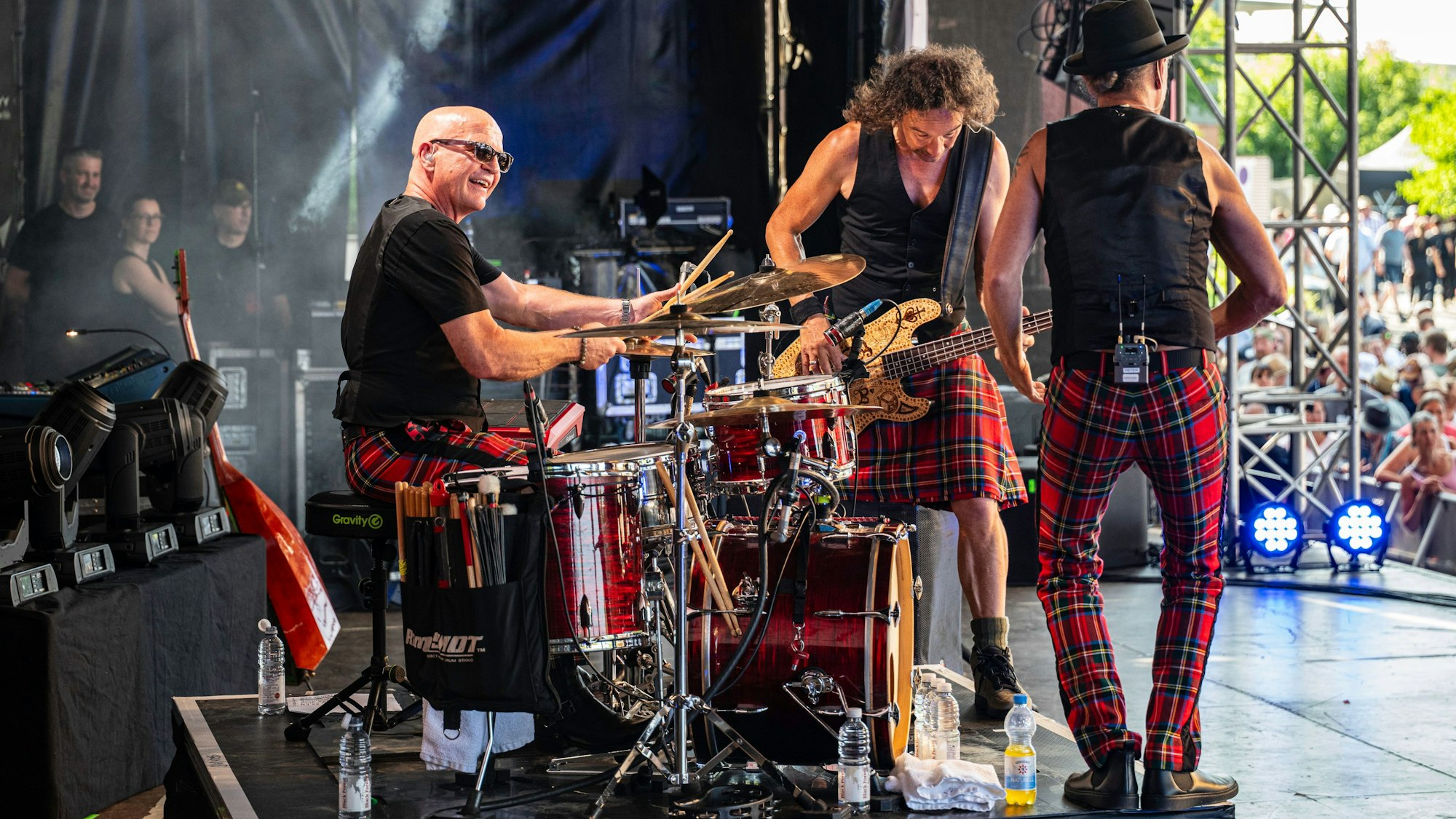 Brings beim Auftritt im Tanzbrunnen.