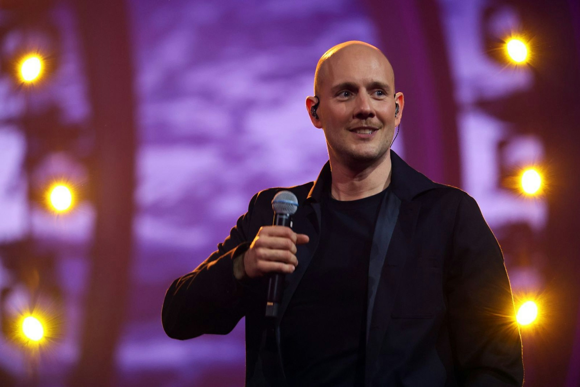 Sänger Oli P., hier bei der „Giovanni Zarrella Show“ im April 2023 in Berlin, gestand sein Laster. (Bild: 2023 Getty Images/Ben Kriemann)