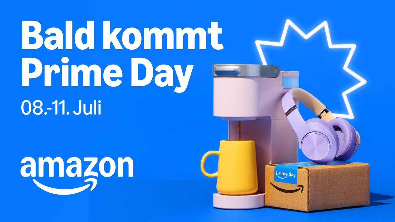 Amazon Prime Day 2025 Ankündigung.