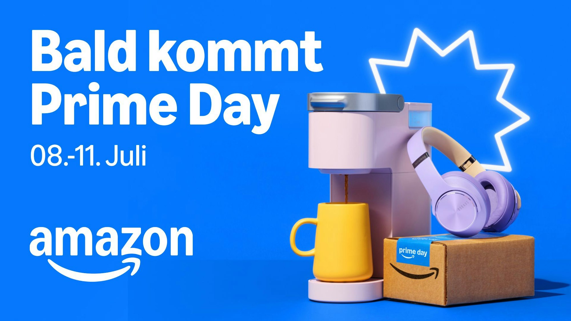 Amazon Prime Day 2025 Ankündigung.