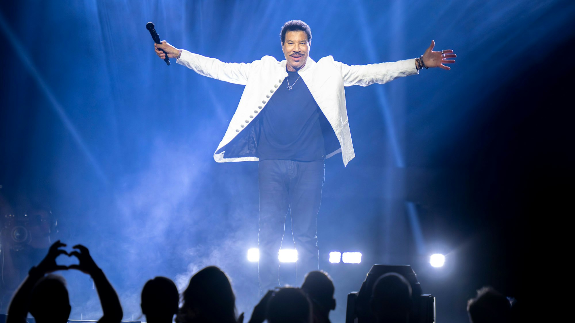 Lionel Richie beim Konzert in der Lanxess-Arena.